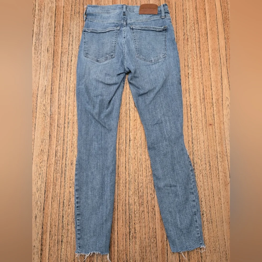 Lucky Brand Jeans Womens 2/26R  Blue Denim High‎ Rise Skinny